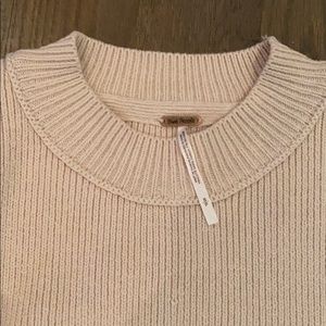 Free People Sweaters Easy Street Tunic Sand Size Sm Poshmark